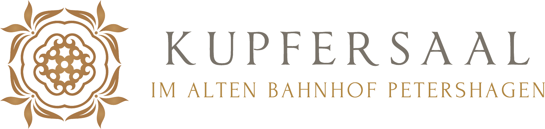 Kupfersaal im Alten Bahnhof Petershagen