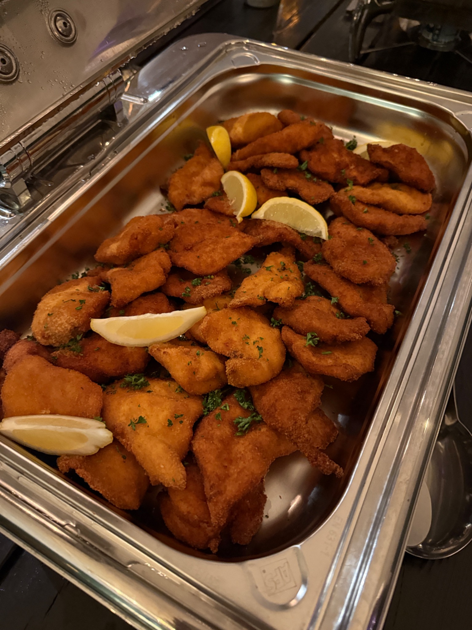 Kartoffelbeilage im Buffet